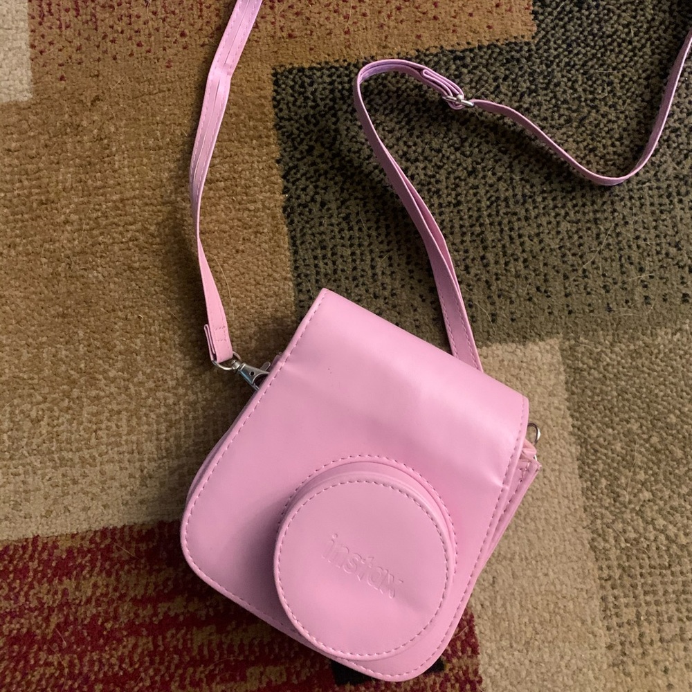 Baby pink Polaroid case